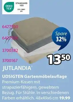 Jysk JUTLANDIA UDSIGTEN Gartenmöbelauflage Angebot
