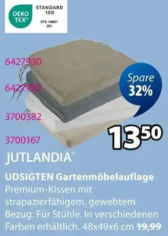 Jysk JUTLANDIA UDSIGTEN Gartenmöbelauflage Angebot