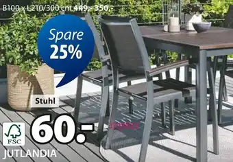 Jysk JUTLANDIA Stuhl Angebot
