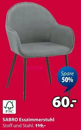 Jysk SABRO Esszimmerstuhl Angebot