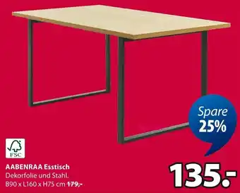 Jysk AABENRAA Esstisch Angebot