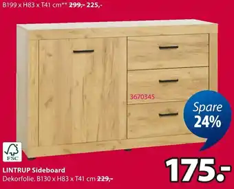 Jysk LINTRUP Sideboard Angebot