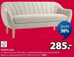 Jysk EGEDAL Sofa Angebot