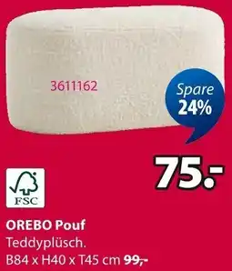 Jysk OREBO Pouf Angebot