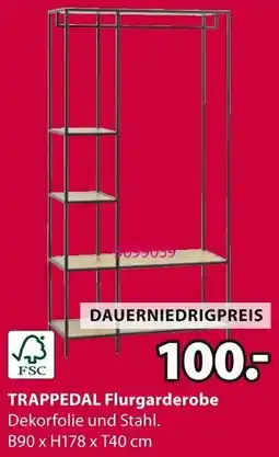 Jysk TRAPPEDAL Flurgarderobe Angebot