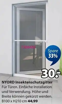 Jysk NYORD Insektenschutzgitter Angebot