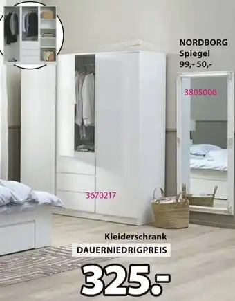 Jysk LIMFJORDEN Kleiderschrank Angebot