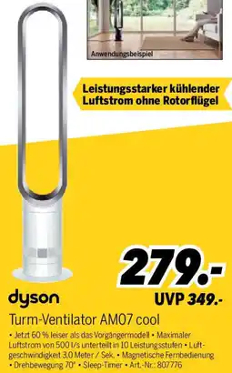 MEDIMAX dyson Turm-Ventilator AM07 cool Angebot