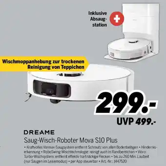 MEDIMAX DREAME Saug-Wisch-Roboter Mova S10 Plus Angebot