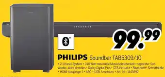 MEDIMAX PHILIPS Soundbar TAB5309/10 Angebot