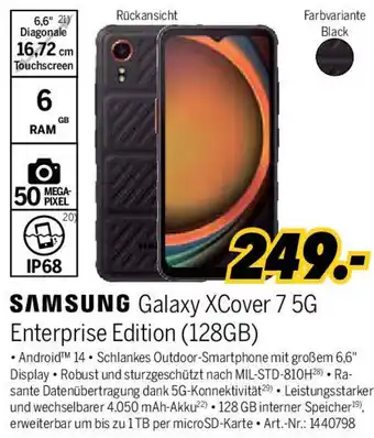 MEDIMAX SAMSUNG Galaxy XCover 7 5G Enterprise Edition (128GB) Angebot