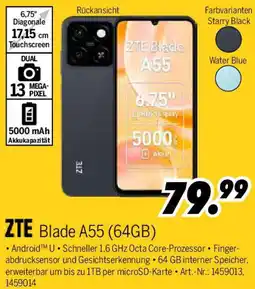 MEDIMAX ZTE Blade A55 (64GB) Angebot
