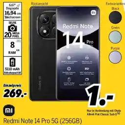 MEDIMAX Redmi Note 14 Pro 5G (256GB) Angebot