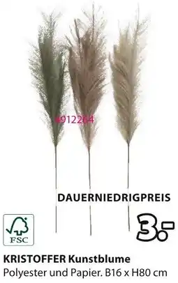 Jysk KRISTOFFER Kunstblume Angebot