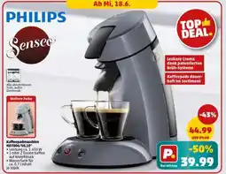 PENNY Kaffeepadmaschine HD7806/50,10° Angebot