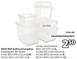 Jysk BASIC BOX Aufbewahrungsbox Angebot