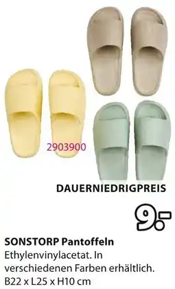 Jysk SONSTORP Pantoffeln Angebot