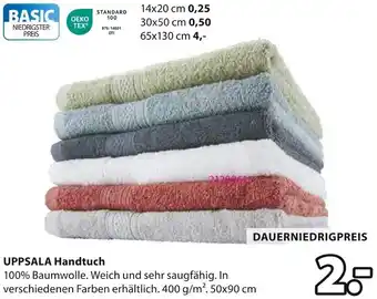 Jysk UPPSALA Handtuch Angebot
