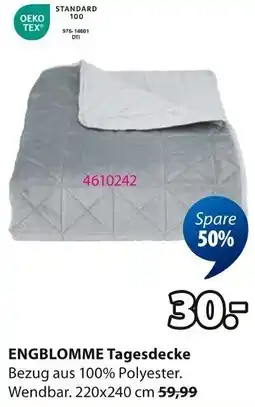 Jysk ENGBLOMME Tagesdecke Angebot