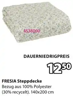 Jysk FRESIA Steppdecke Angebot