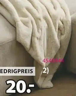 Jysk KALKLOK Kuscheldecke Angebot