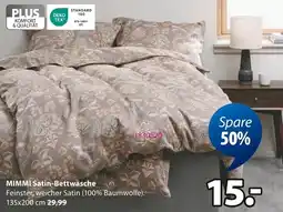 Jysk MIMMI Satin-Bettwäsche Angebot