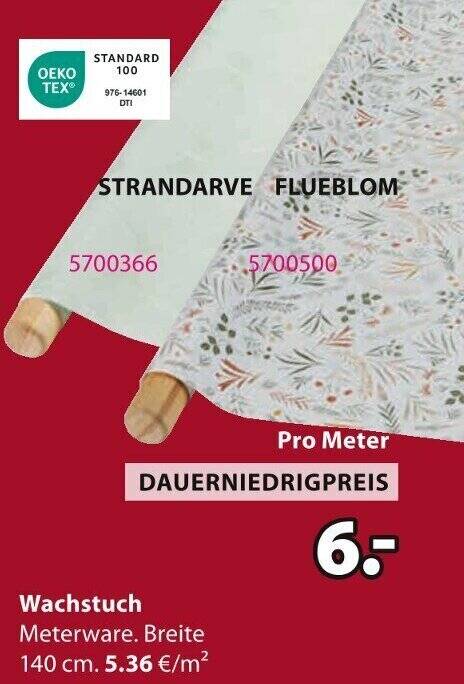Wachstuch Angebot bei Jysk