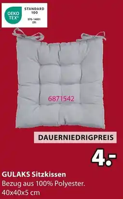 Jysk GULAKS Sitzkissen Angebot