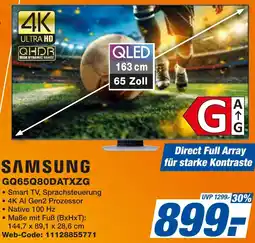 expert Techno Land SAMSUNG GQ65Q80DATXZG Angebot