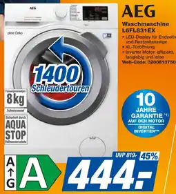 expert Techno Land AEG Waschmaschine L6FL831EX Angebot