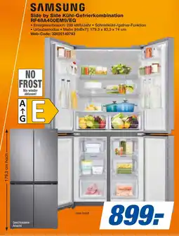 expert Techno Land SAMSUNG Side by Side Kühl-Gefrierkombination RF48A400EM9/EG Angebot