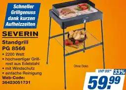 expert Techno Land SEVERIN Standgrill PG 8566 Angebot