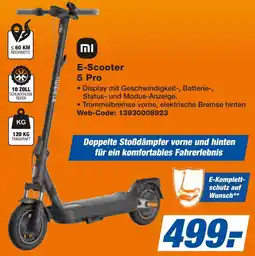 expert Techno Land Xiaomi E-Scooter 5 Pro Angebot
