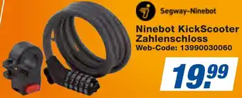 expert Techno Land Segway-Ninebot Ninebot KickScooter Zahlenschloss Angebot