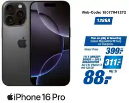 expert Techno Land Apple iPhone 16 Pro Angebot