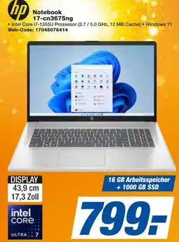 expert Techno Land hp Notebook 17-cn3675ng Angebot