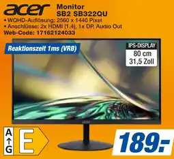 expert Techno Land acer Monitor SB2 SB322QU Angebot