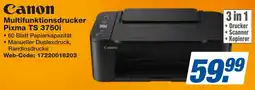 expert Techno Land Canon Multifunktionsdrucker Pixma TS 3750i Angebot