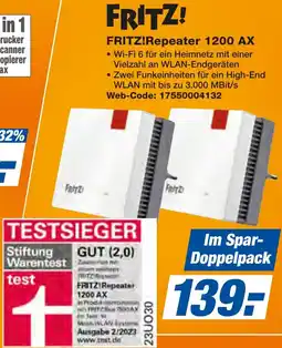 expert Techno Land FRITZ!Repeater 1200 AX Angebot