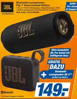 expert Techno Land JBL Bluetooth-Lautsprecher Flip 7 Tomorrowland Edition Angebot