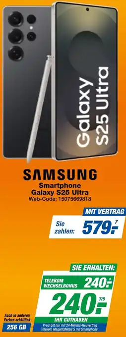 expert Techno Land SAMSUNG Smartphone Galaxy S25 Ultra Angebot