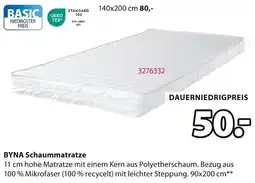 Jysk BYNA Schaummatratze Angebot