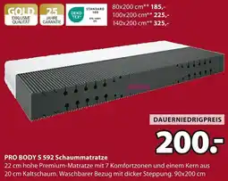 Jysk PRO BODY S 592 Schaummatratze Angebot