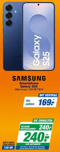 Expert SAMSUNG Smartphone Galaxy S25 Angebot