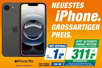 Expert Apple iPhone 16e Angebot