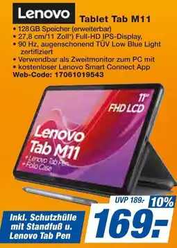 Expert Lenovo Tablet Tab M11 Angebot
