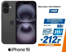 Expert Apple iPhone 16 Angebot