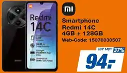Expert Smartphone Redmi 14C 4GB + 128GB Angebot