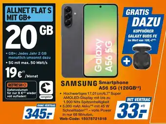 Expert SAMSUNG Smartphone A56 5G (128GB) Angebot