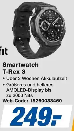 Expert amazfit Smartwatch T-Rex 3 Angebot